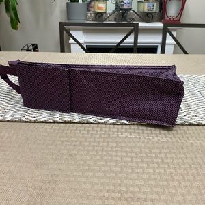 Thirty-one thermal wine bag in purple dots
